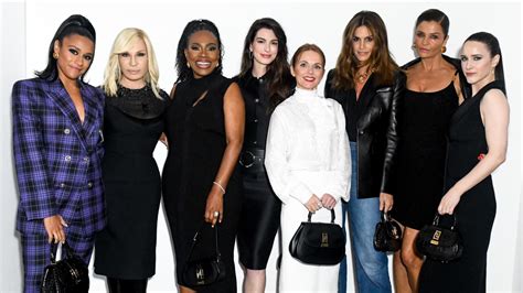 Versace Hosted a Fabulous Dinner Party for Its Icons in New 